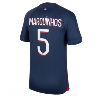 Pánský Fotbalový dres Paris Saint-Germain Marquinhos #5 2023-24 Domácí Krátký Rukáv